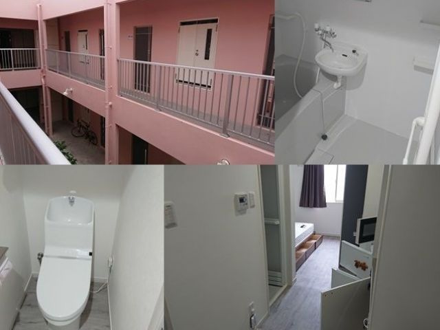 お風呂トイレが別のセパレートタイプ！更に家具家電完備の寮です☆