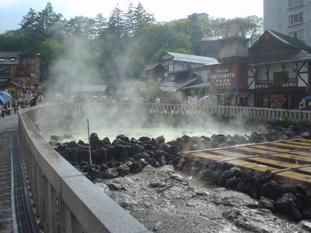 草津といえば！湯畑！