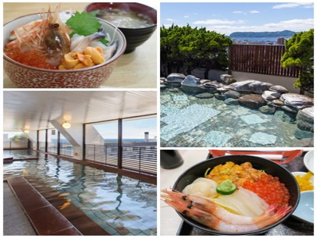≪グルメ・温泉≫海鮮の街〜♪美味しいグルメと温泉で癒しのリゾバを…★